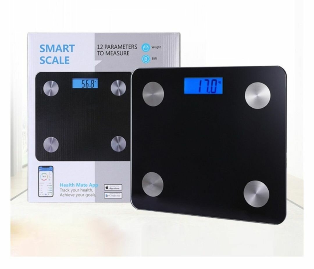 180KG OKOK SMART APP WIRELESS BODY FAT WEIGHING SCALE