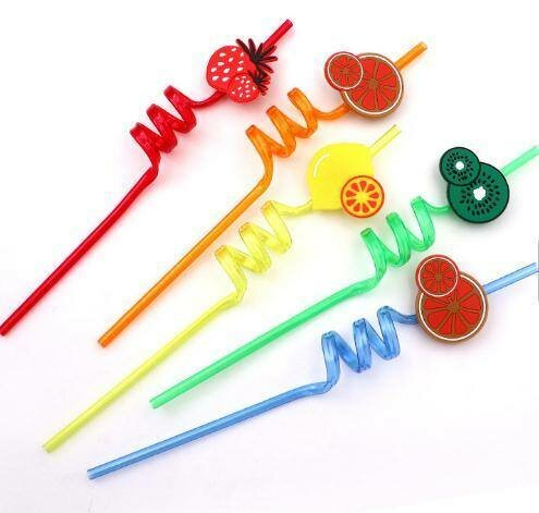 Reusable fruit straw for kids