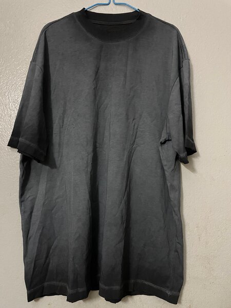T-shirt vierge noire OVERSIZE