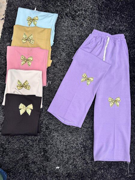 Colorful Embroidered Pants