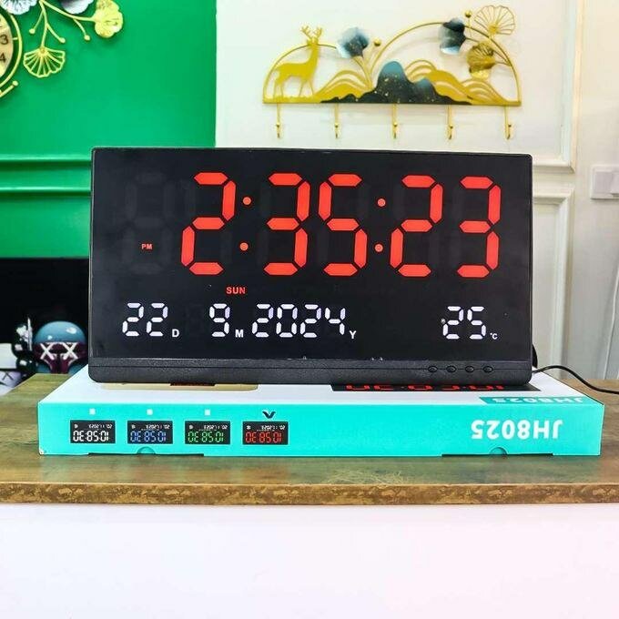 Horloge Murale LED Multifonction