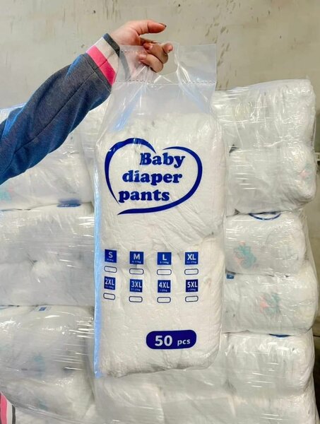 Taille 2XL 50 Pcs Couches Bébé