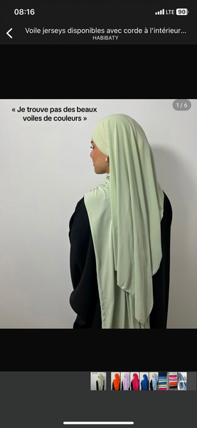 Voile jersey léger et coloré