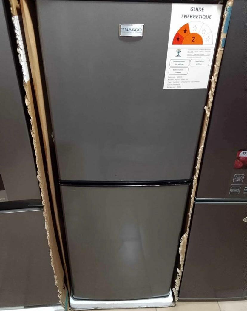 Réfrigérateur à double porte éco-énergie