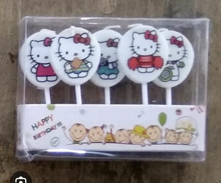 Bougie d'anniversaire dessin a