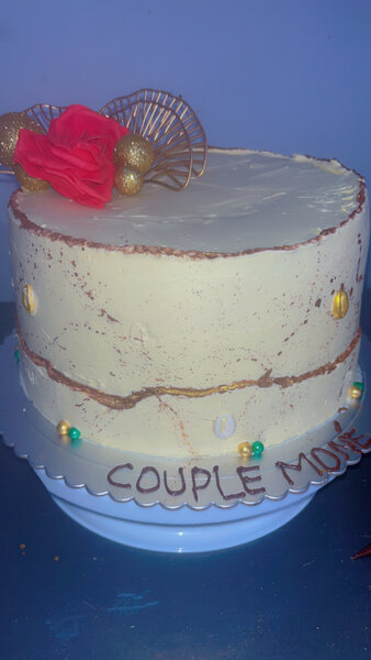 Gâteau de mariage élégant