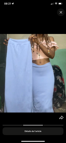 Jupe longue femme élégante