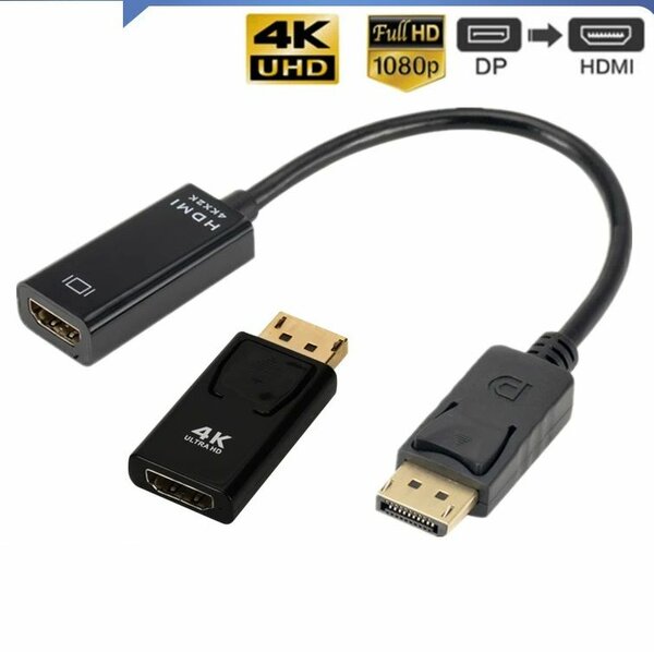 Adaptateur DisplayPort vers HDMI 4K