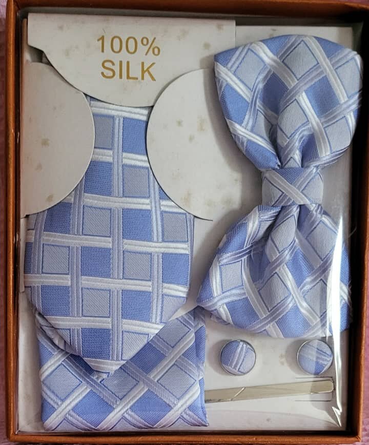 Noeud papillon en soie élégante