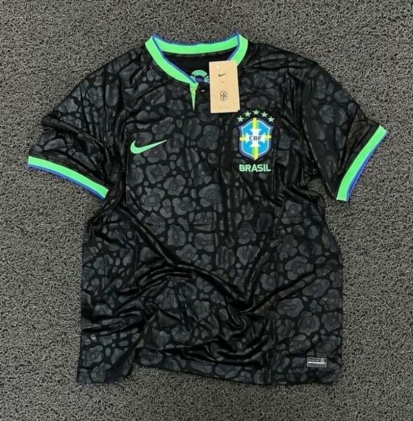 Maillot Équipe Brésil Noir