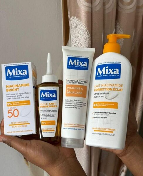 Pack soin Mixa Niacinamide