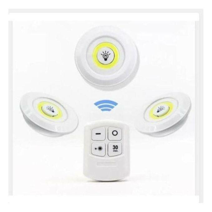 Éclairage LED sans fil 3 pièces
