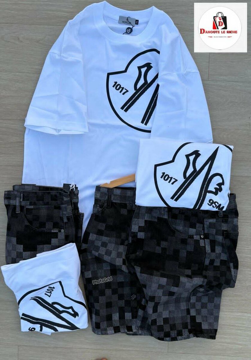 Ensemble T-shirt et Short Graphic