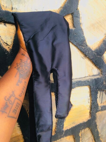 Black silk durag