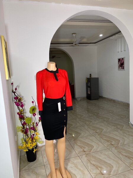 Crimson Chic(2-piece set)