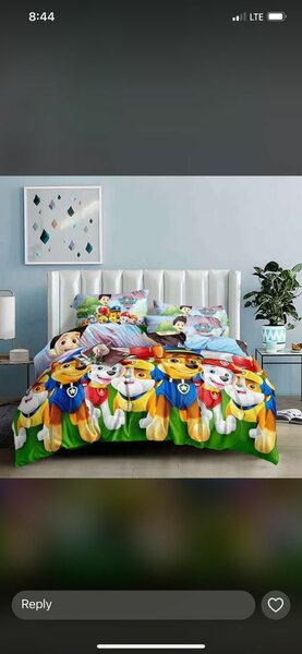 Kids character bedsheet