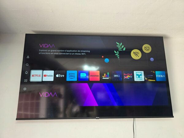 TV LED Vidaa 55 pouces 4K