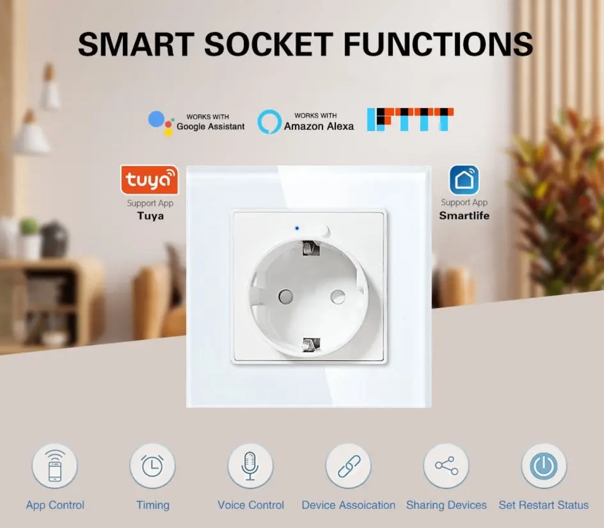 Prise intelligente Zigbee