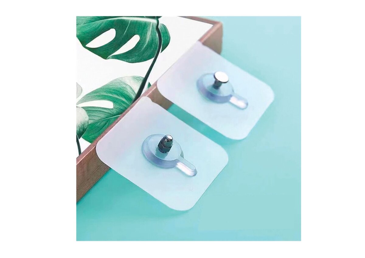 10 VIS DE SUSPENSION ADHÉSIF POUR VISSER ET ACCROCHÉ