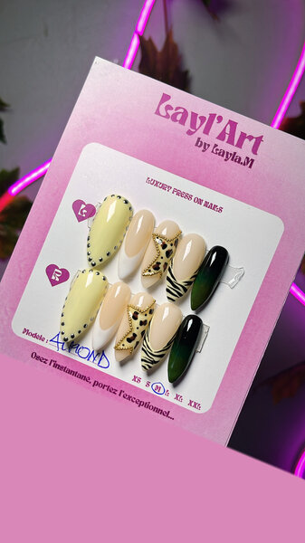 Ongles Press-Ons Design Luxe