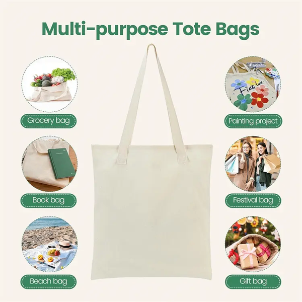 Quality Plain Tote Bags For Customization