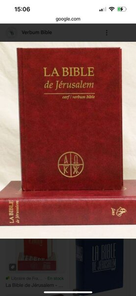 La Bible de Jérusalem - Édition de Luxe