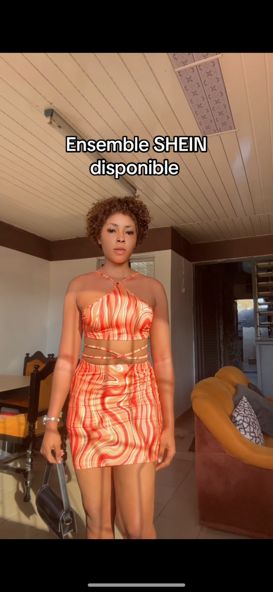 Robe deux pièces tendance