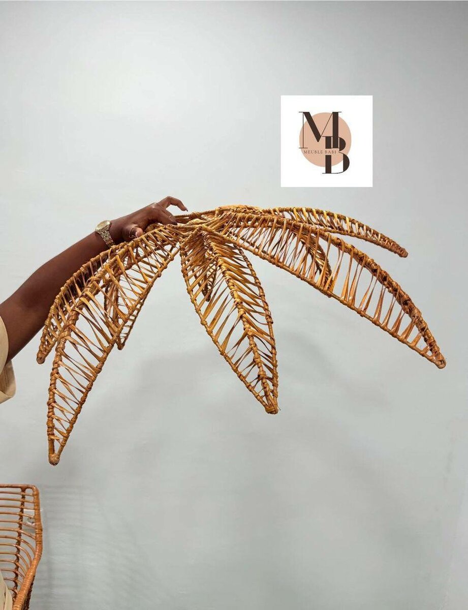 Suspensions en osier naturel