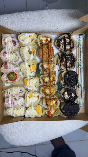 Assortiment de Crêpes sushis