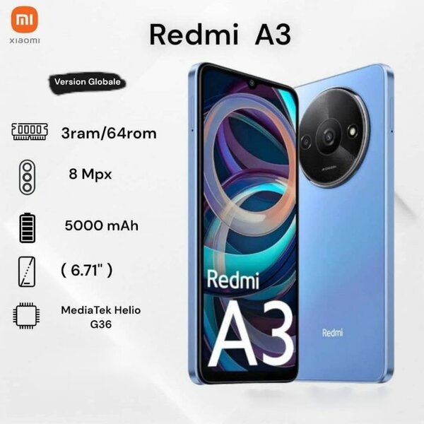 Xiaomi Redmi A3 - 64Go - 3Go Ram