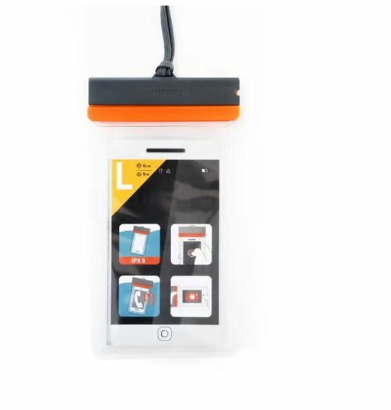 Watertight phone pouch ipx8