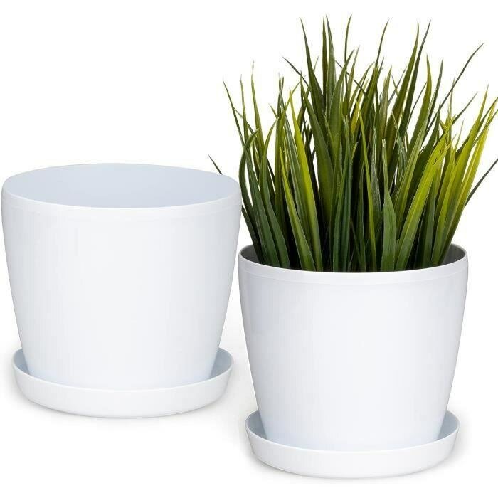 Cache-pot moderne en plastique