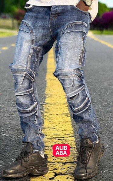 Jean cargo homme style urbain