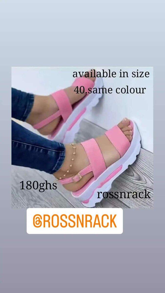 RNR WEDGE SANDALS SIZE 40