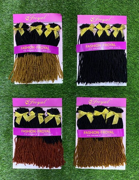 Extensions de cheveux colorés