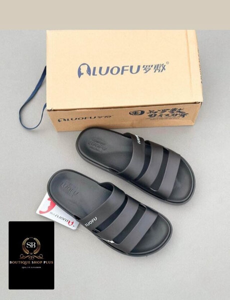 Tongs confort décontractées homme