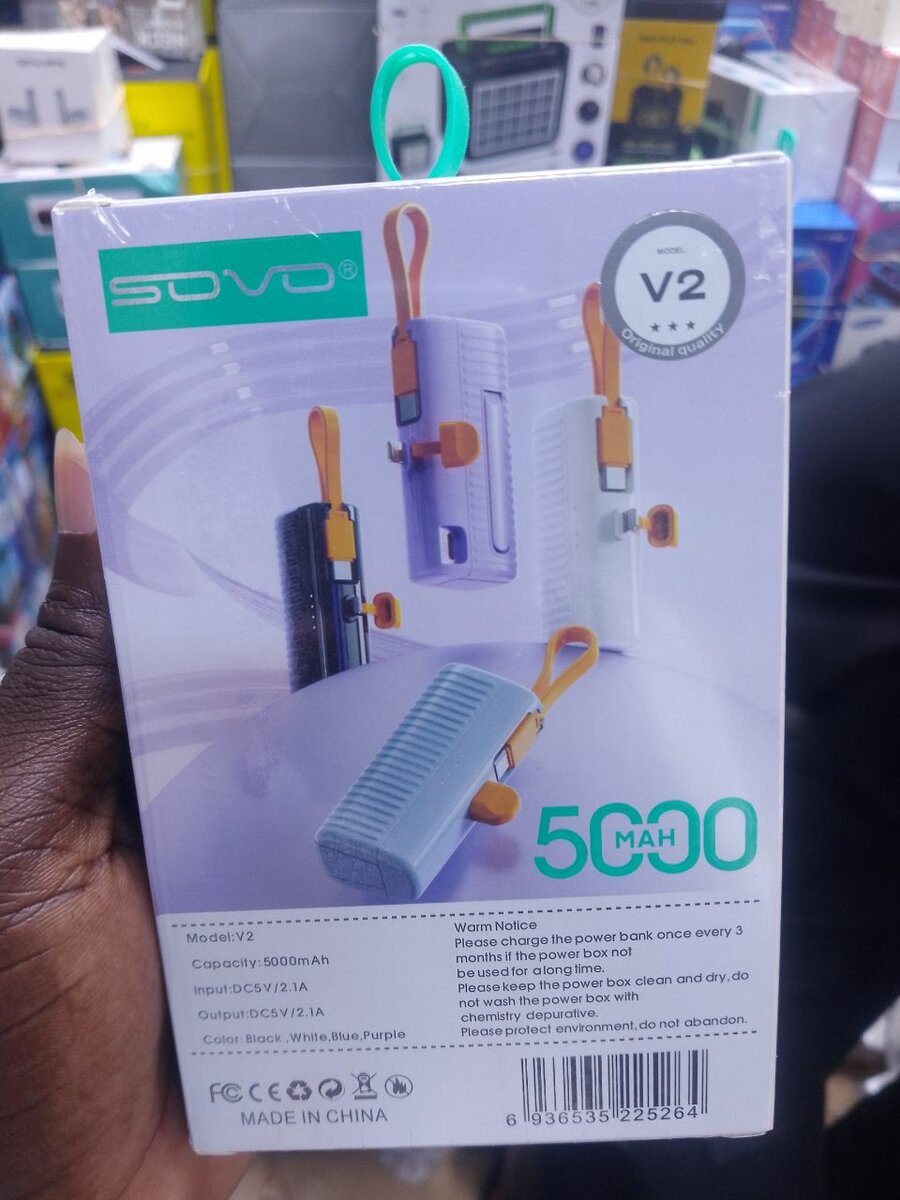 Mini Power Bank 5000mAh V2