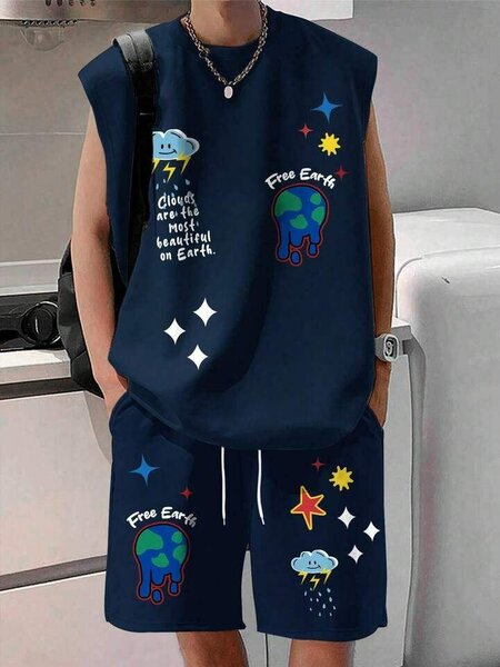 Tenue décontractée imprimée