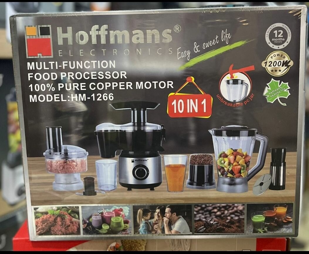 10 in 1 Hoffman's Multipurpose Food Processor
