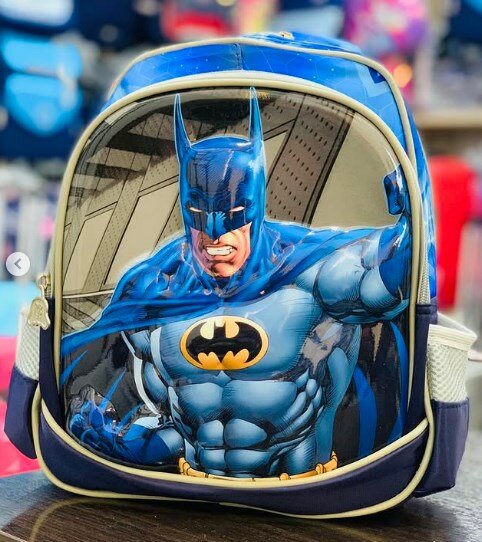 Batman Print Backpack