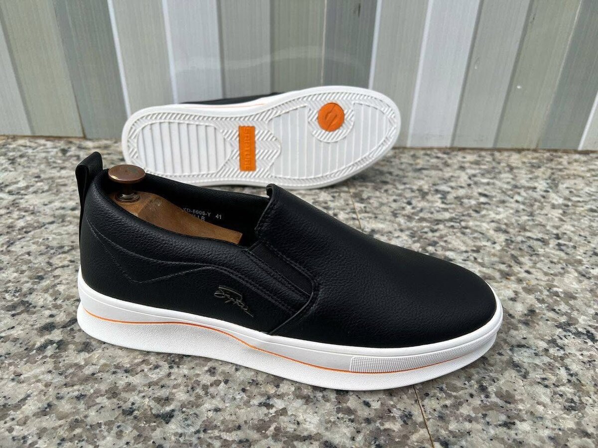 Chaussures décontractées en cuir