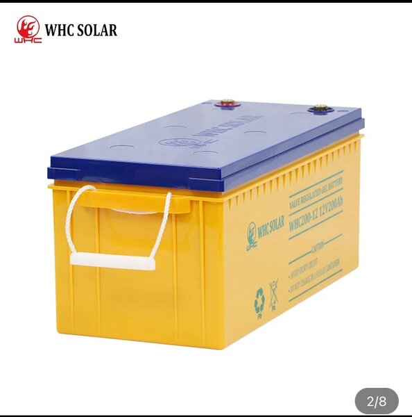 Batterie solaire 2000ah