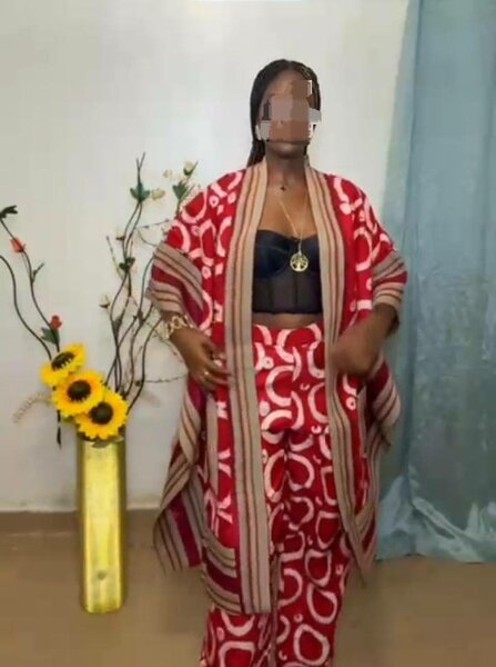 Ensemble Dashiki Coloré