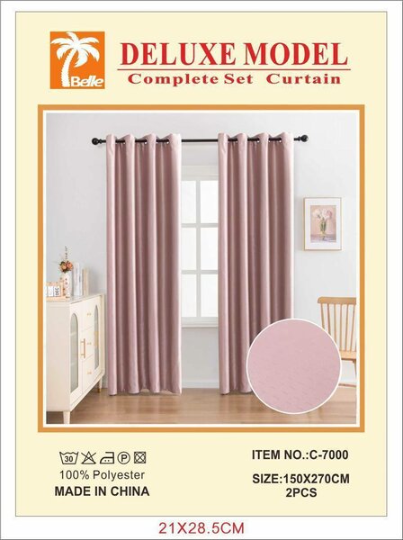 Rideaux modernes en polyester