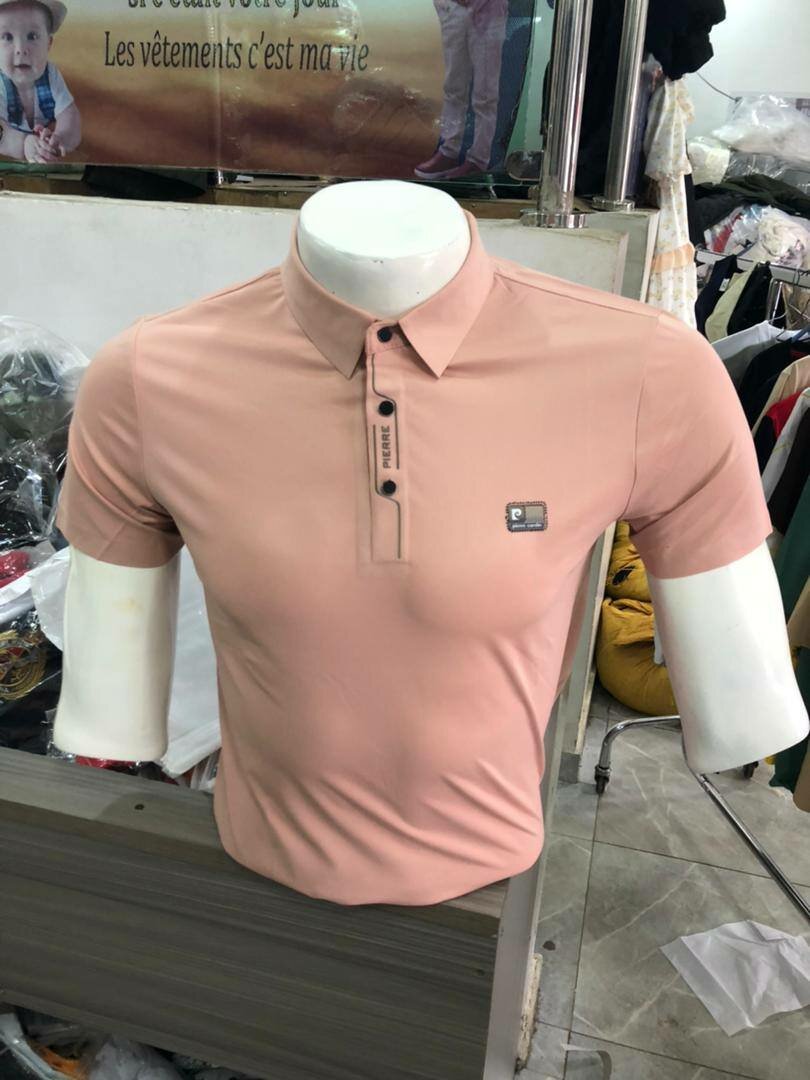 Lot de polos élégants pour hommes