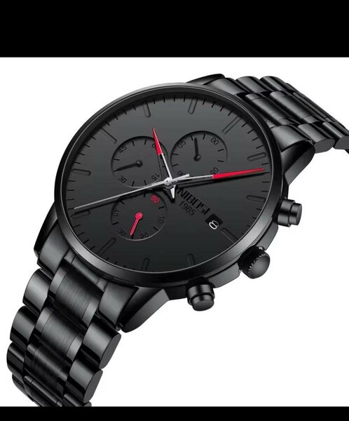 Montre Homme Chronographe Noir