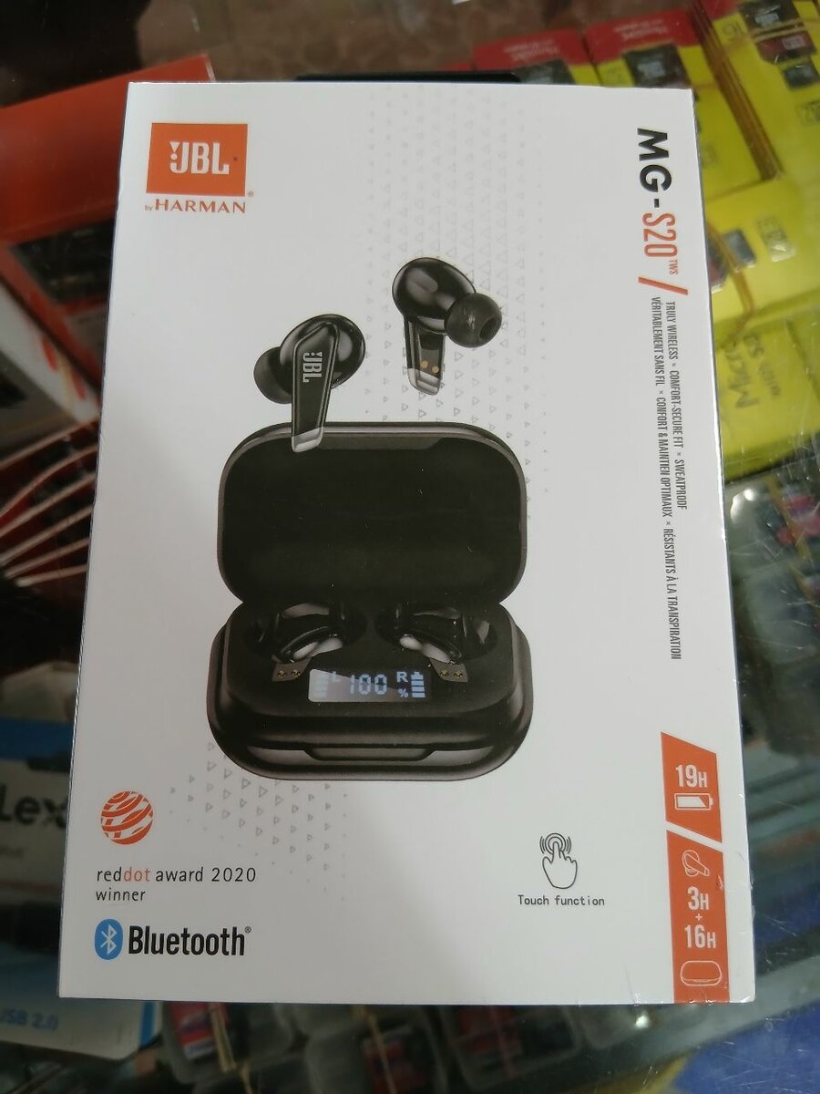 Ecouteurs JBL MG-S20 Tactiles