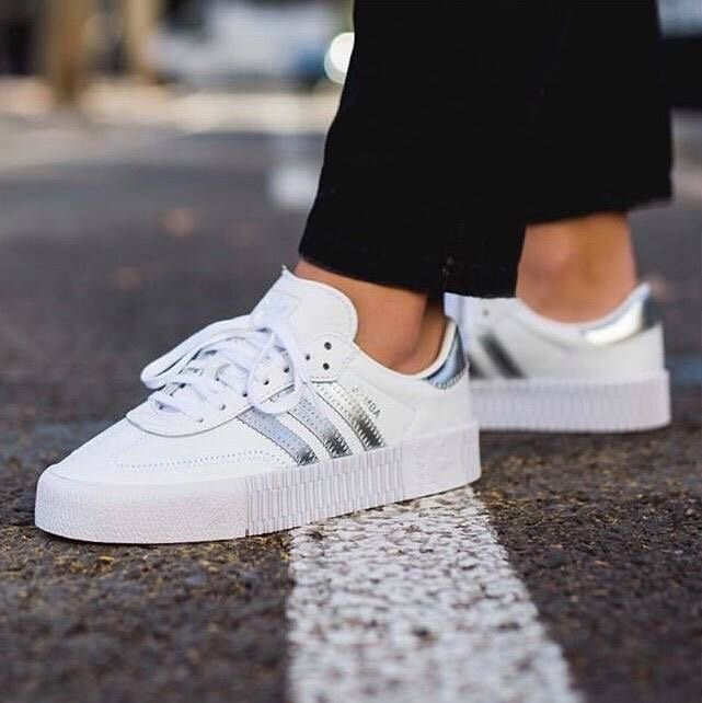Adidas samba GS blanches
