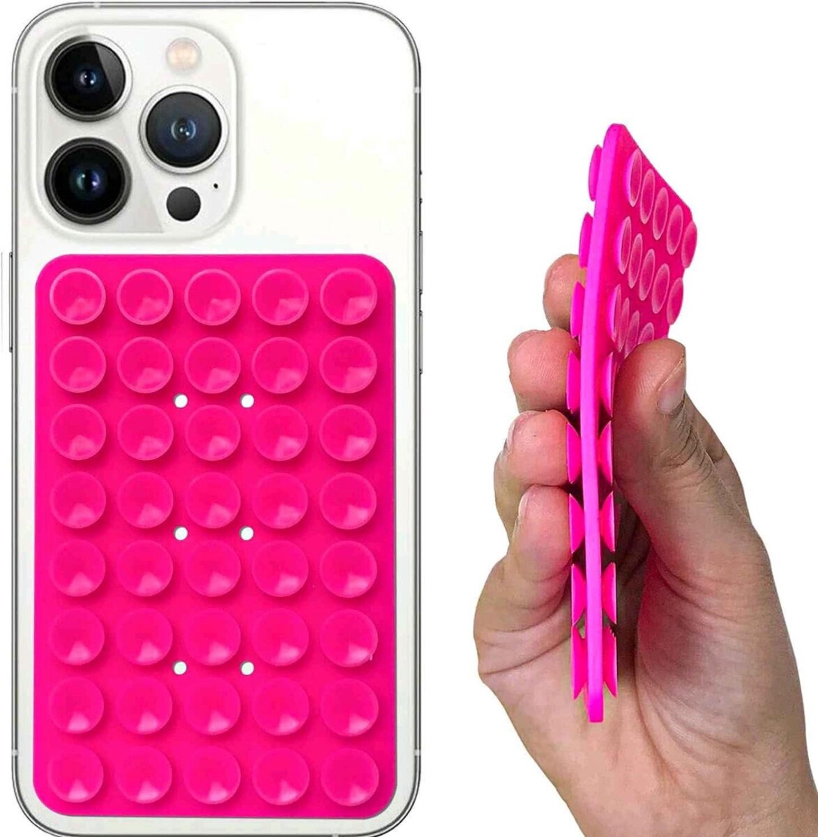 Support mural adhésif pour téléphone