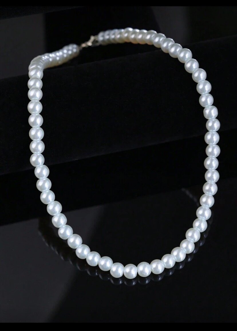 Collier en perles élégantes